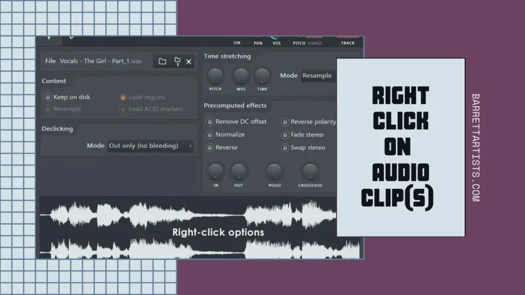 Right Click on audio clip(s) to get Normalize Option